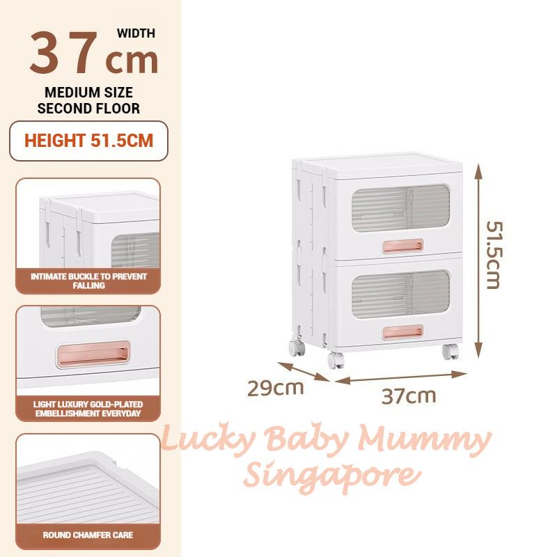 Stackable Storage Drawer Cabinet