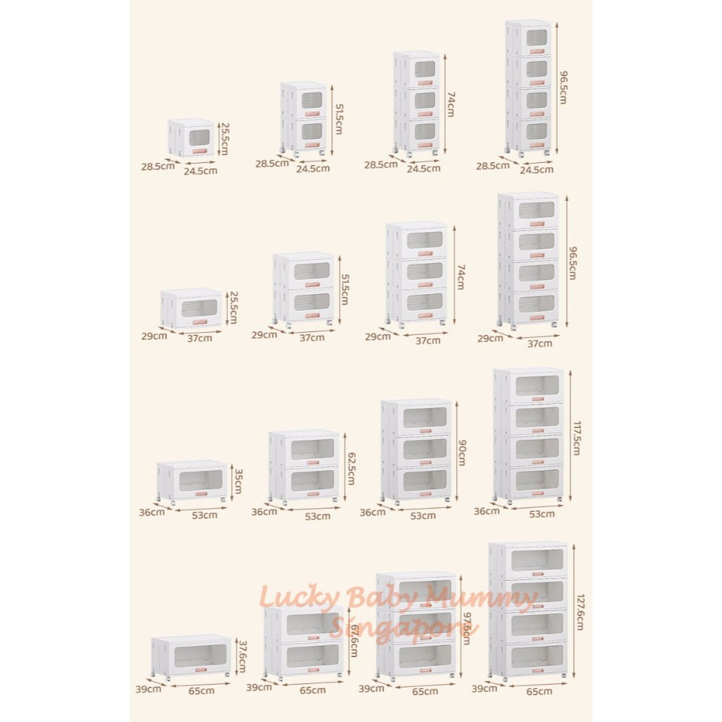 Stackable Storage Drawer Cabinet