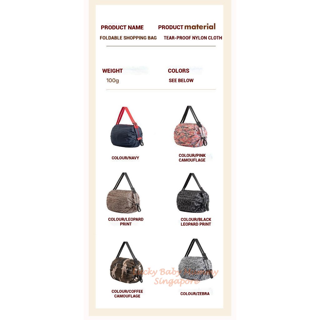 Foldable Shopping Bag