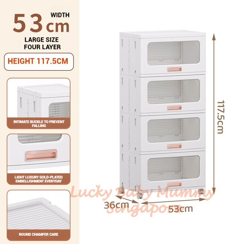 Stackable Storage Drawer Cabinet