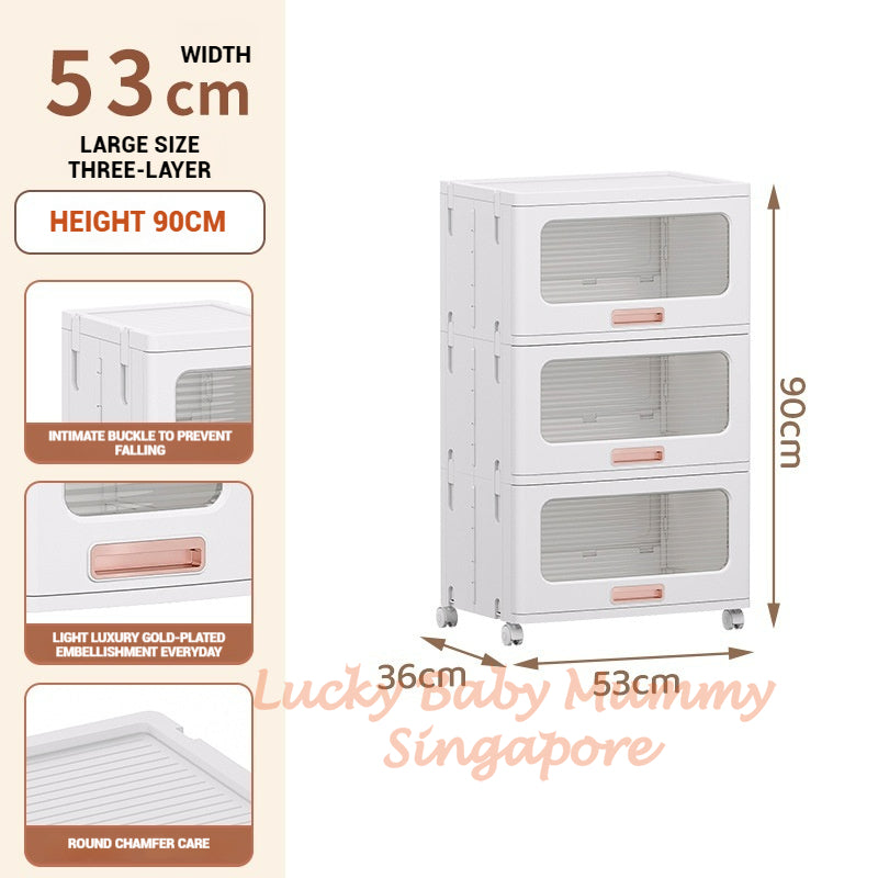 Stackable Storage Drawer Cabinet