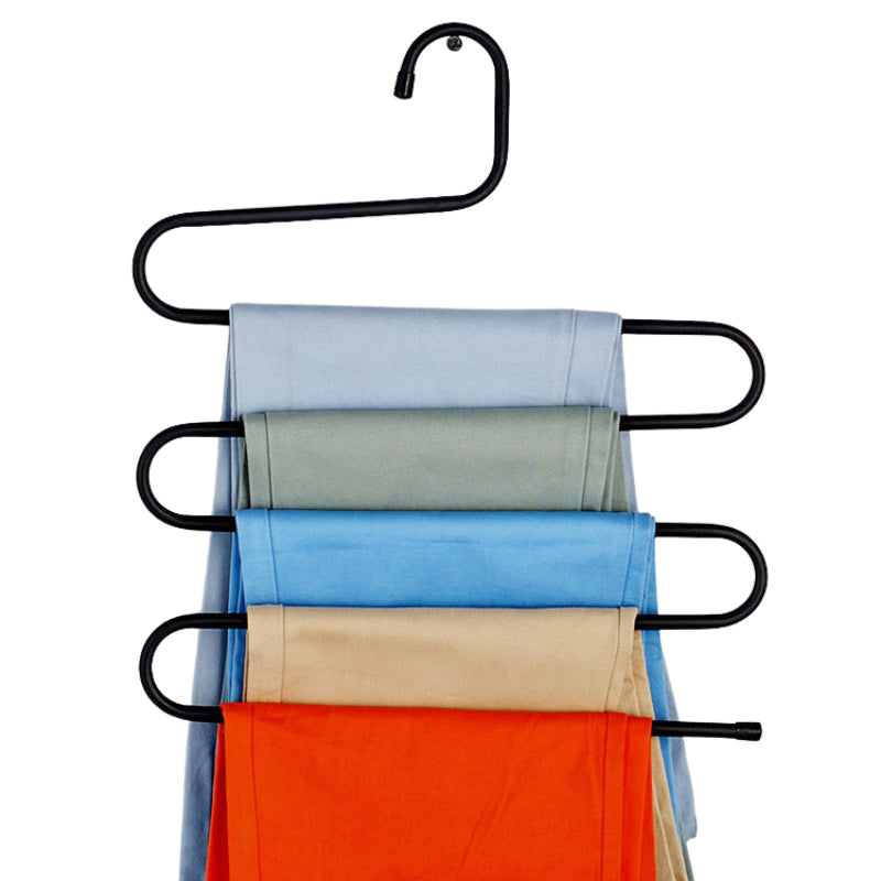 S-Shaped 5-Tier Pants Hanger