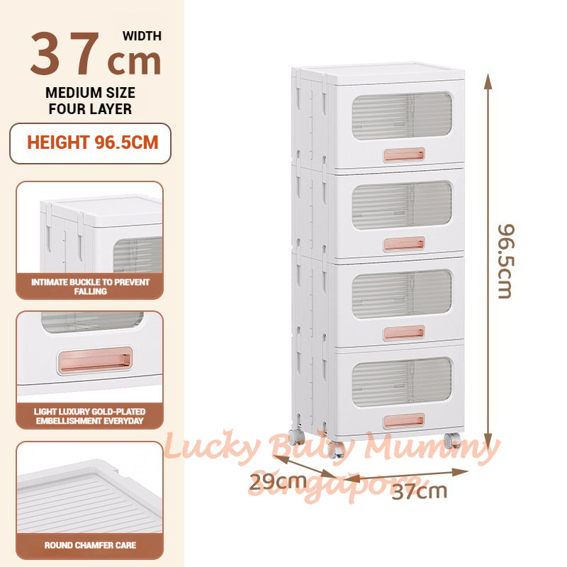 Stackable Storage Drawer Cabinet