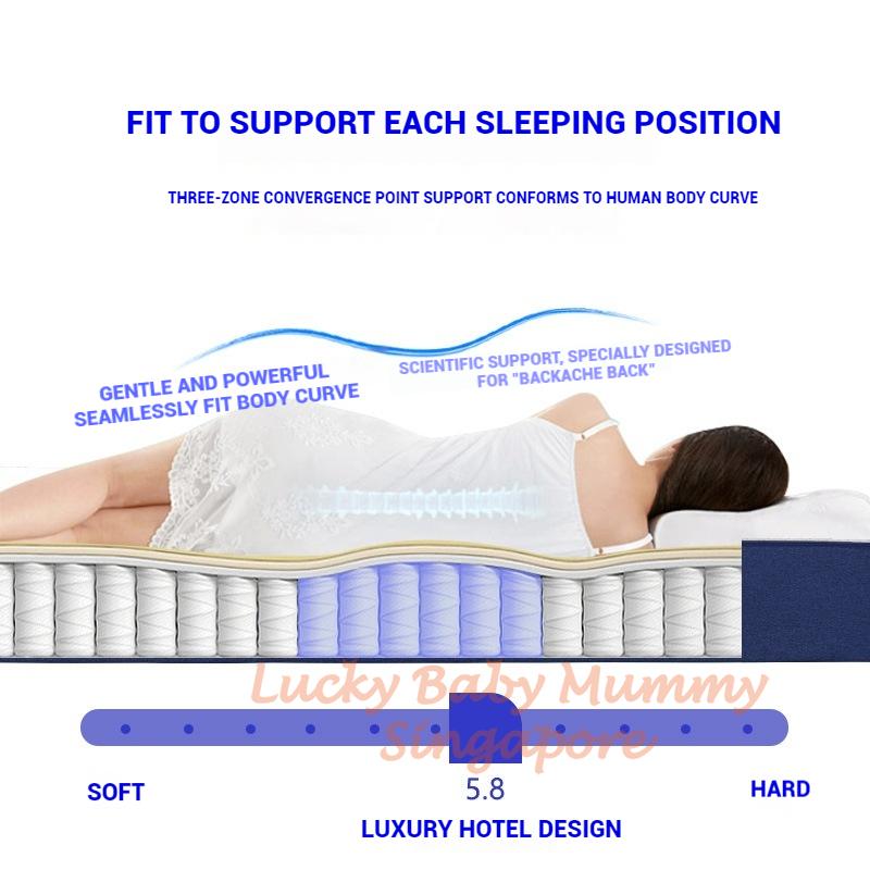 【CLEARANCE】Blue Box Spring Mattress