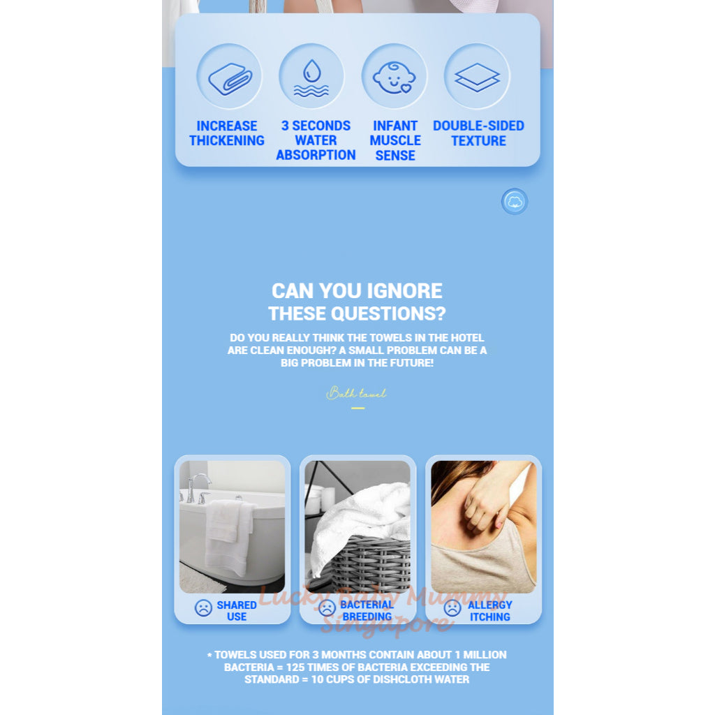 Disposable Compressed Bath Towel