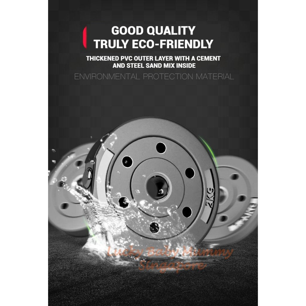 Multi-Weight Dumbbells Set 10/20/30kg / Adjustable Dumbbell / Non-Slip Dumbbell With 40cm Connectors