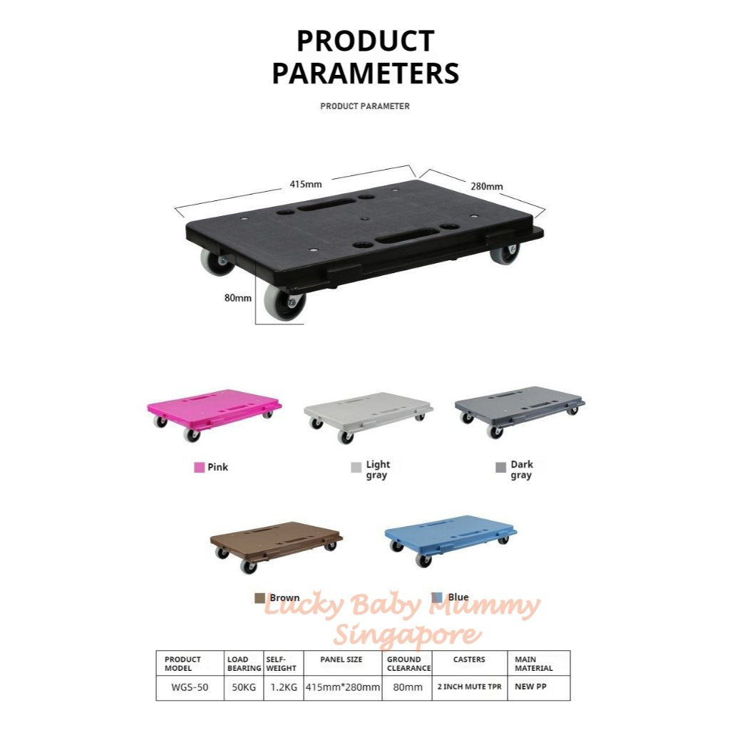 Wheeled Platform Trolley