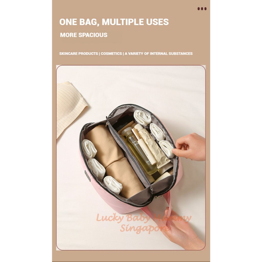 Lingerie Storage Bag / Portable Undergarment Bag / Underpants Bra Travel Divider / Organizer Pouch