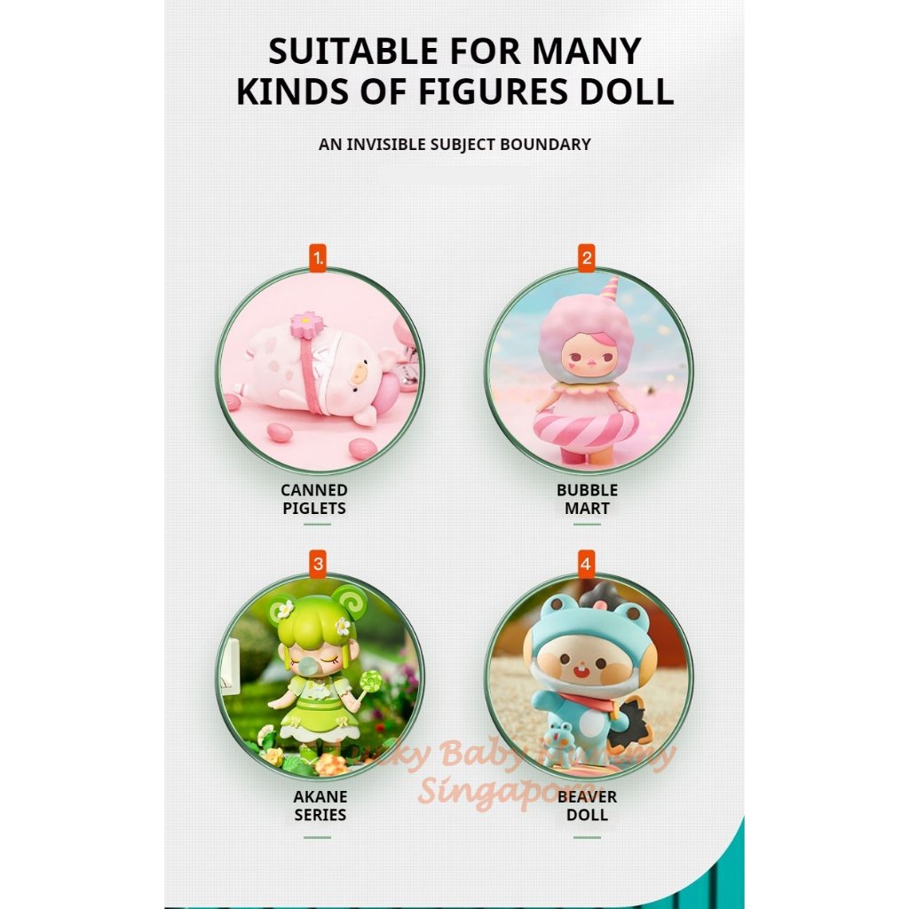 Blind Box / POP MART Storage Display Box / Figurine Showcase / Doll Storage Display Box