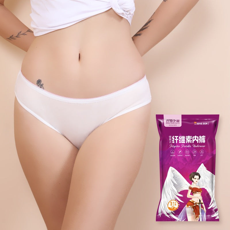 Cotton Disposable Underwear/Portable Hotel Supplies/Travel Essentials For Men and Women/One-Time Use