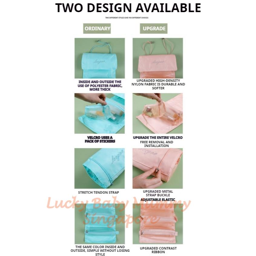 Portable Comestic Storage Bag / Partition Makeup Bag / Travel Multiple Toiletry Bag / Travel Organizer