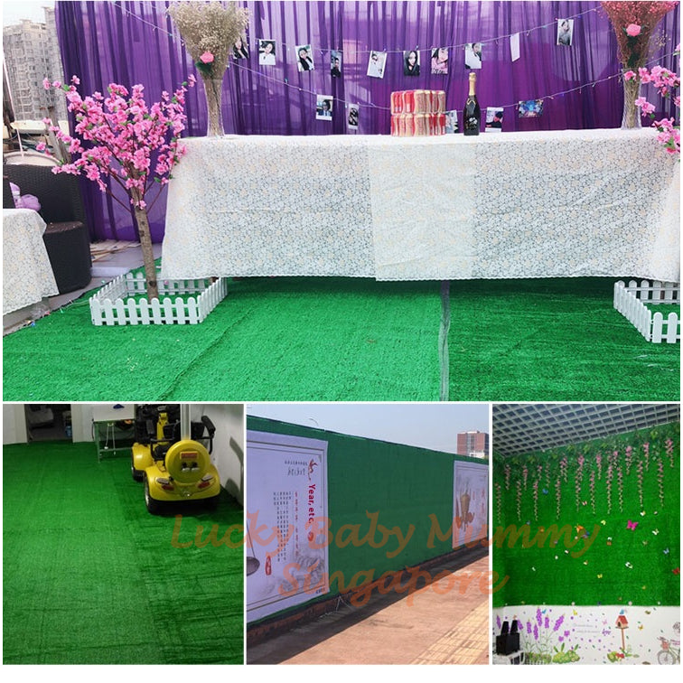 Artificial Grass Mat/Fake Grass Pet-Friendly & Versatile Lawn Carpet/Indoor & Outdoor Use & Events