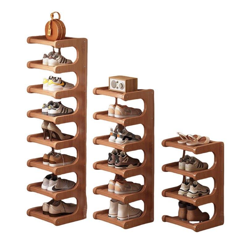 Doorway Bamboo Shoe Rack