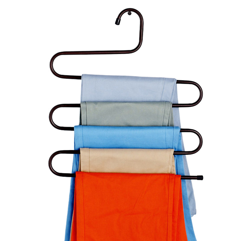 S-Shaped 5-Tier Pants Hanger