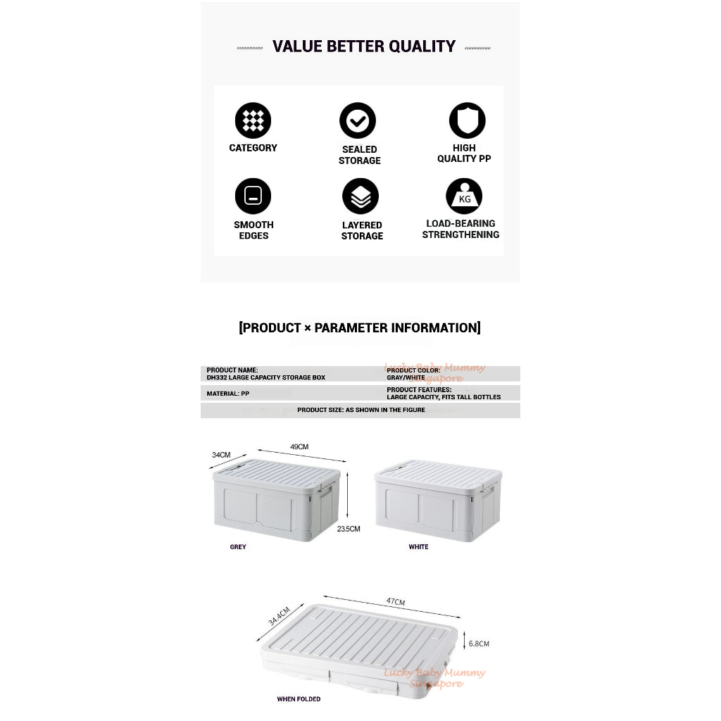Collapsible Storage Box