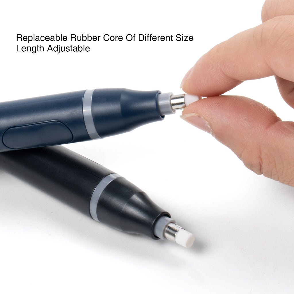 Tenwin Electric Eraser with 200 Rubbers/Drawing Sketching Eraser (AAA Batteries)/Pen Stationery Tool