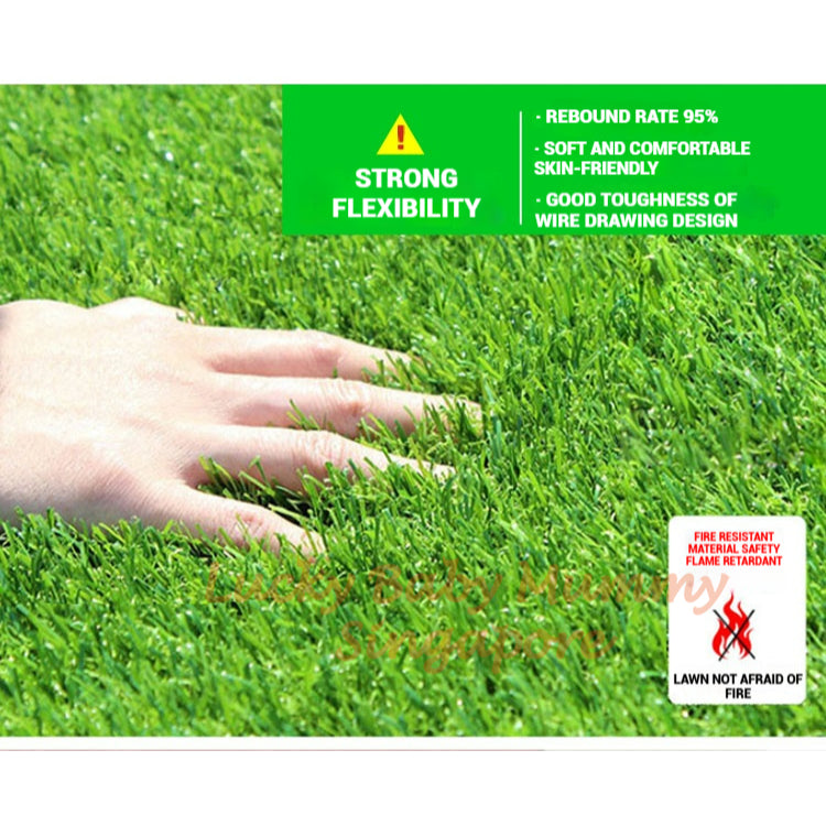 Artificial Grass Mat/Fake Grass Pet-Friendly & Versatile Lawn Carpet/Indoor & Outdoor Use & Events