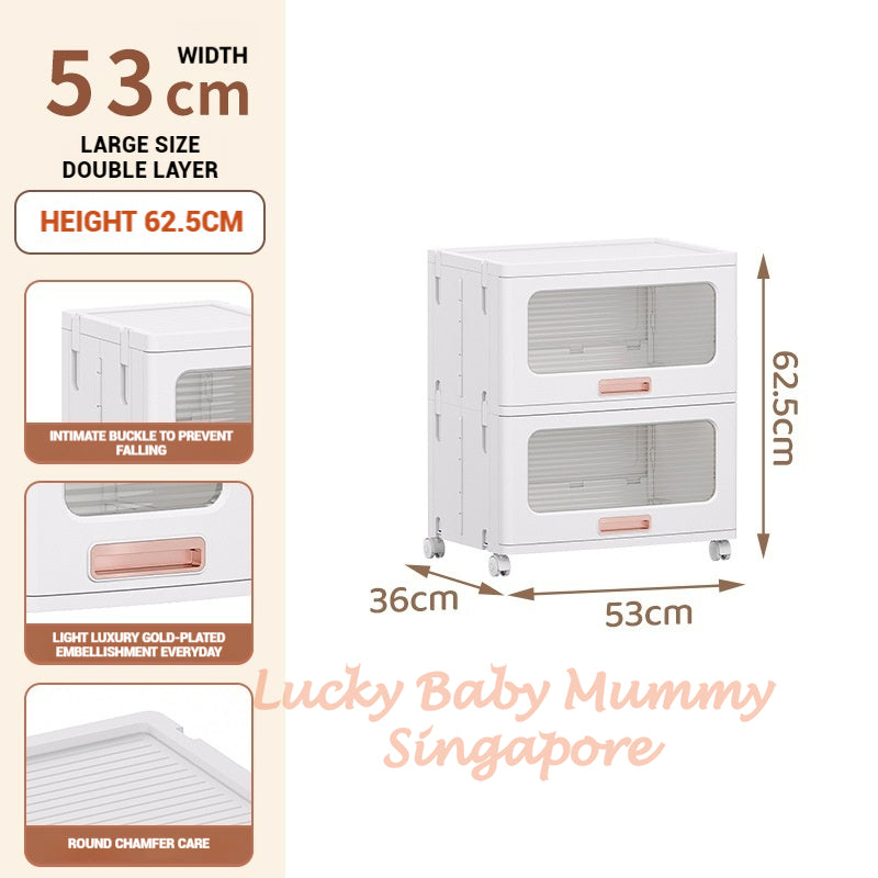 Stackable Storage Drawer Cabinet