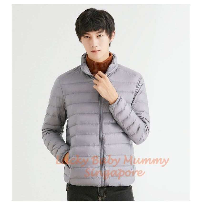 Lightweight Down Jacket for Men and Women/Women's Hooded Simple Jacket Autumn and Winter Collection