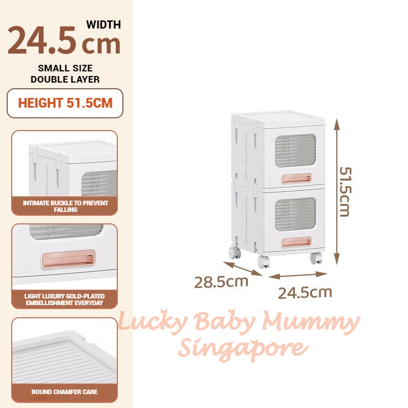 Stackable Storage Drawer Cabinet