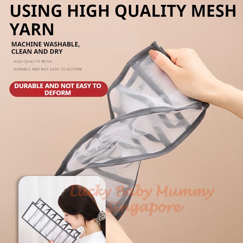 【3 Pcs Set】Underwear Bra Storage Bag/ Drawer & Wardrobe Organizer/ Foldable Drawer Storage Box 6/7/11 Slots