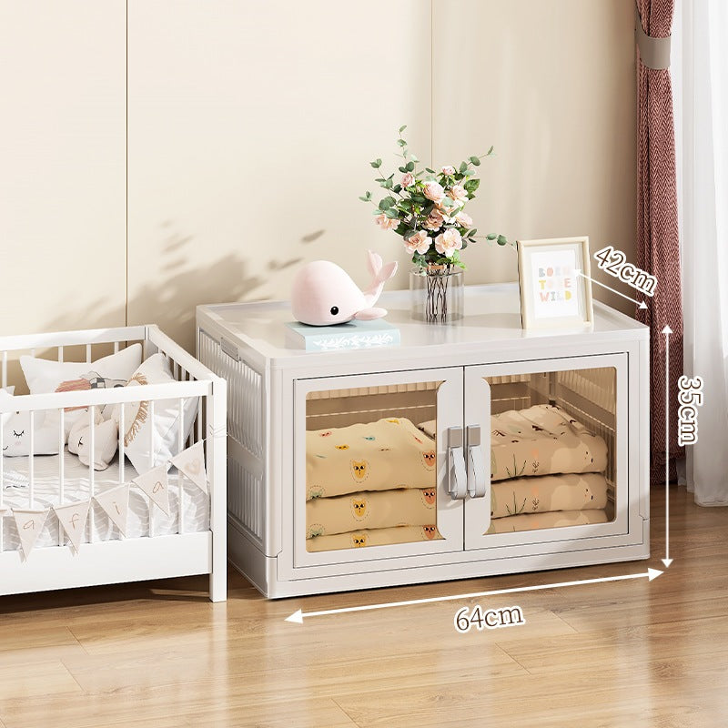 Foldable Storage Cabinet / Collapsible Cupboards / Stackable Box / Wardrobe /Closet Bedroom Storage