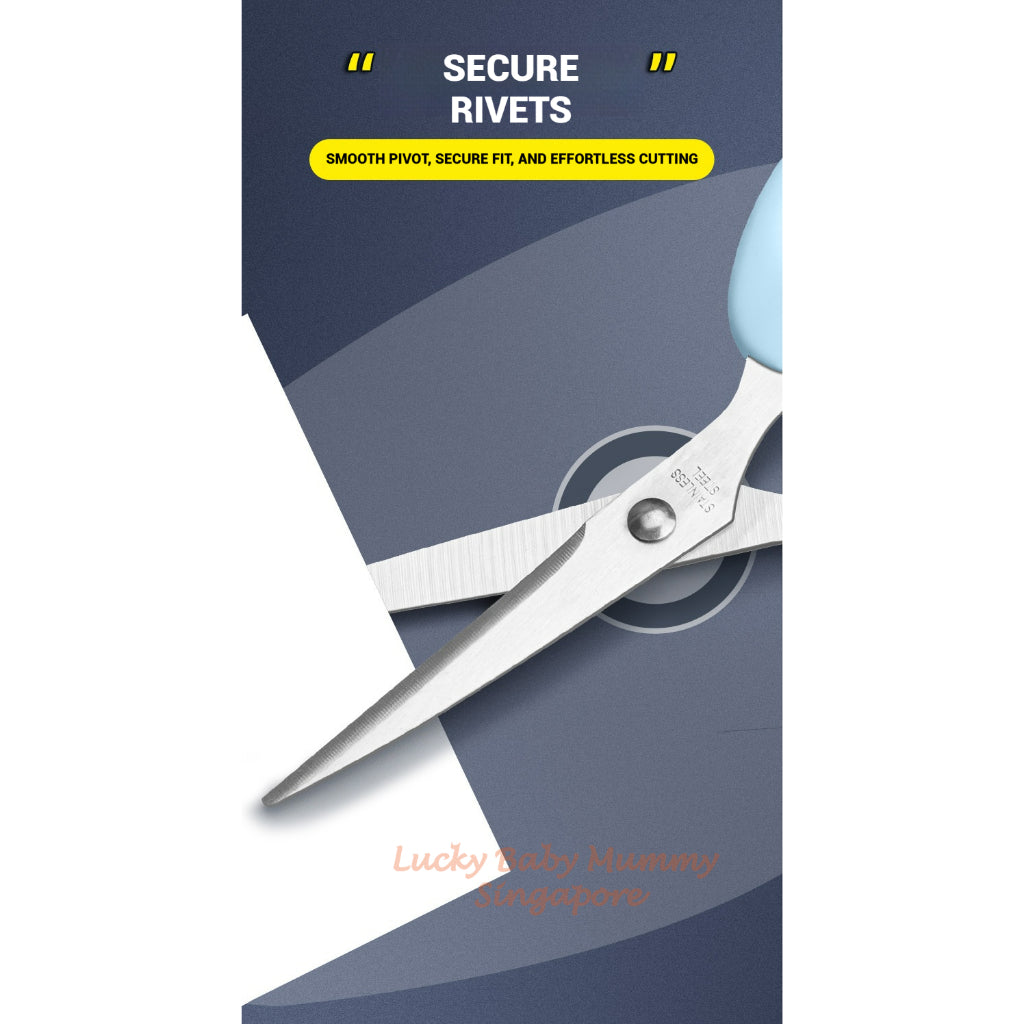 Stainless Steel Scissors / Multi-Purpose Scissors / Home & Office Essential / Anti-Slip Handle