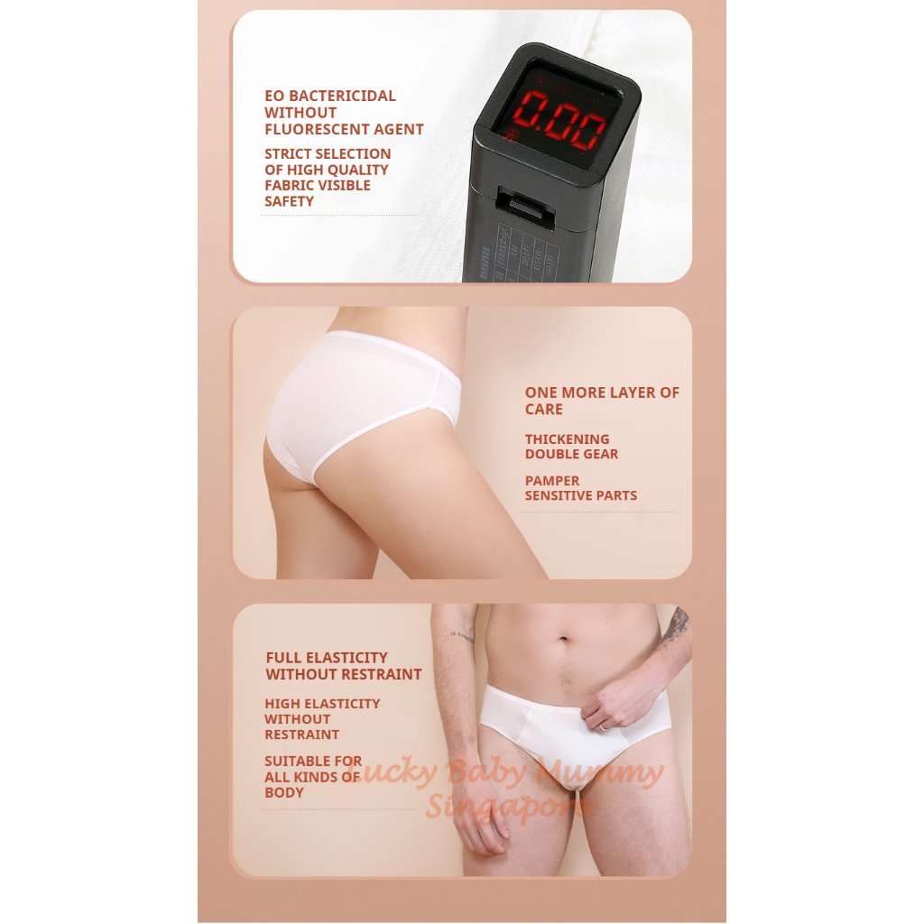 Cotton Disposable Underwear/Portable Hotel Supplies/Travel Essentials For Men and Women/One-Time Use