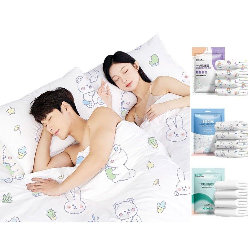 Disposable Bed Sheets For Travel / Travel Sets / Hotel Accommodation Supplies / Pillowcases Delicate