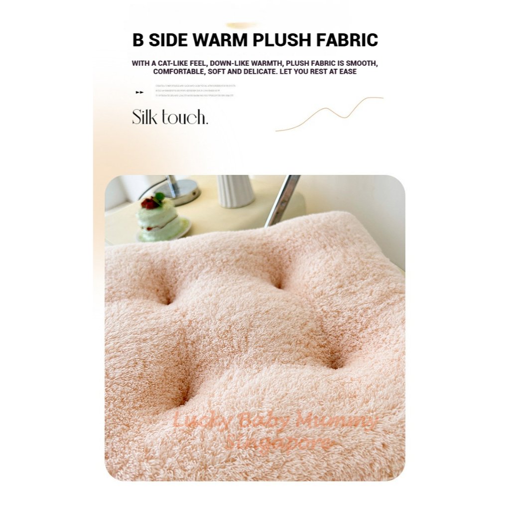 Printed Cartoon Student Dormitory Chair Cushion / Cute Seat Pad for Office, Study / Anti Slip Seat Cushion