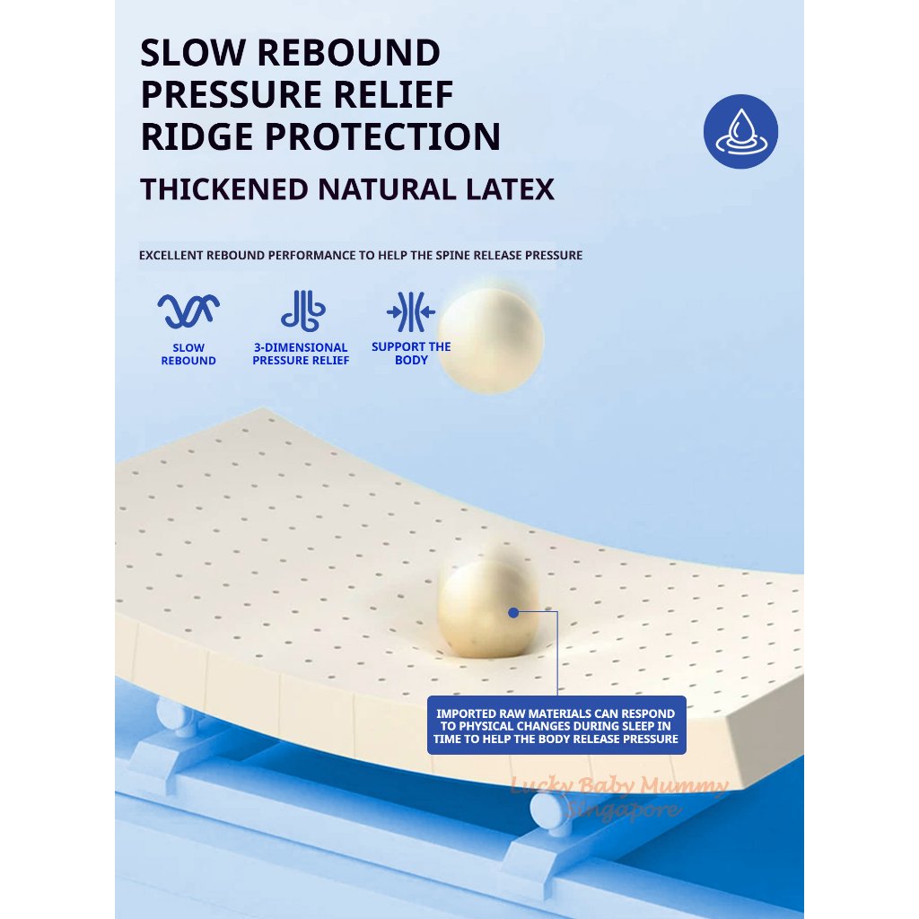 Spine Protection Mattress / Antibacterial Latex Wool Mattress / Compression Memory Cotton Milk Silk Fabric