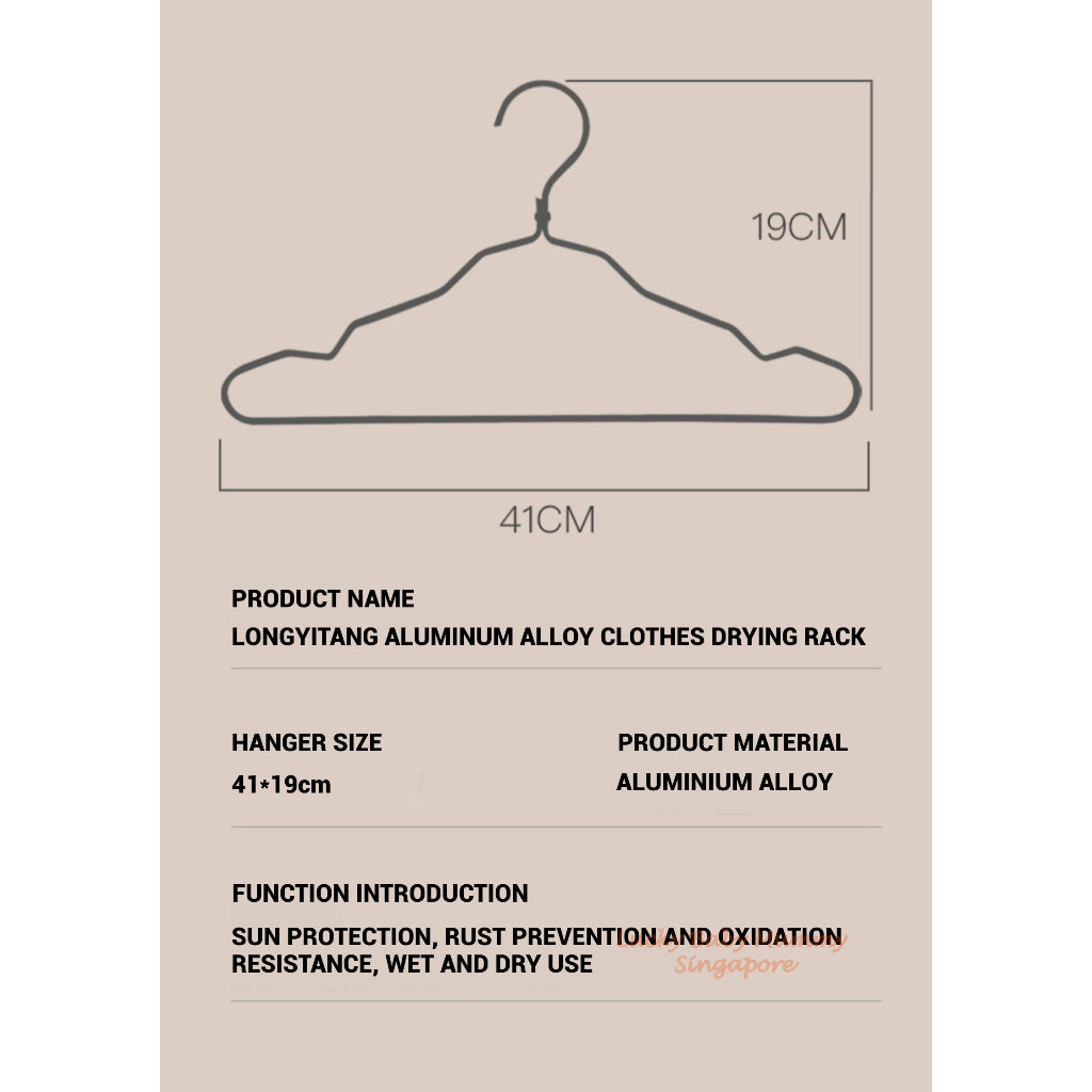 Aluminium Alloy Clothes Hangers