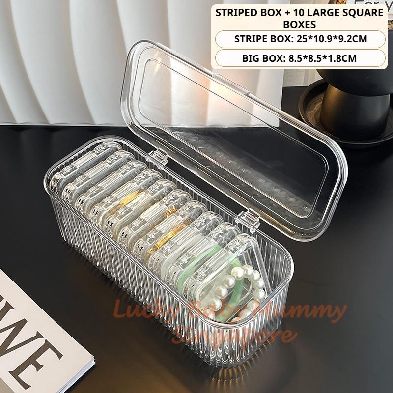 Bracelet Storage Box / Transparent Jewelry Storage Box / Storage Organiser / Acrylic Plastic Portable Box