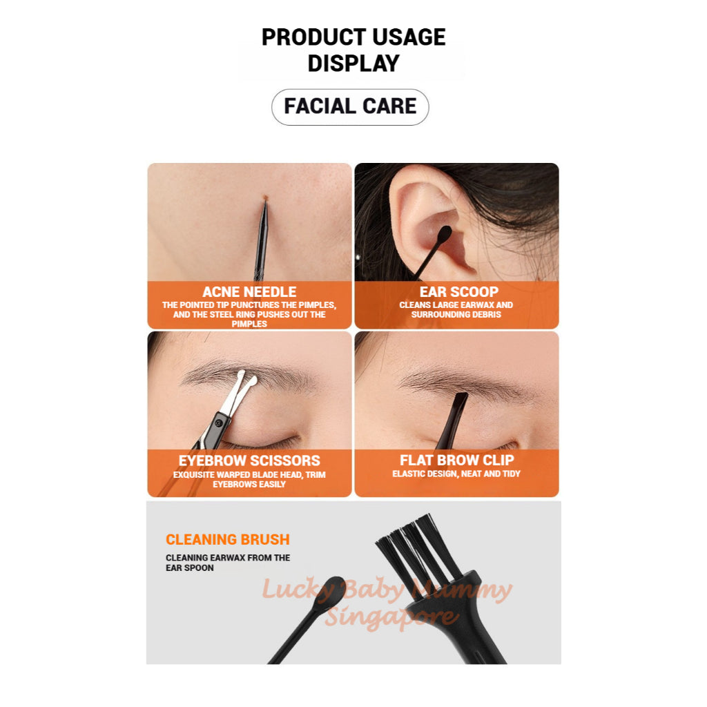 16-in-1 Nail Clippers Set Manicure Pedicure Kit