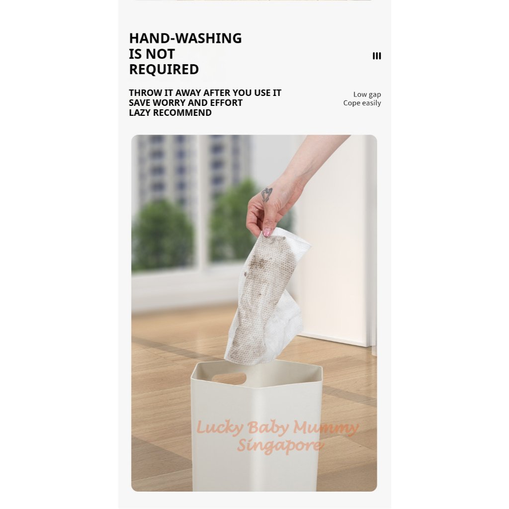 Multi-Fuctional Mop / Floor Cleaning Mop Wet & Dry Wipes / Detachable Mop Wiper/ 360° Cleaner Mop