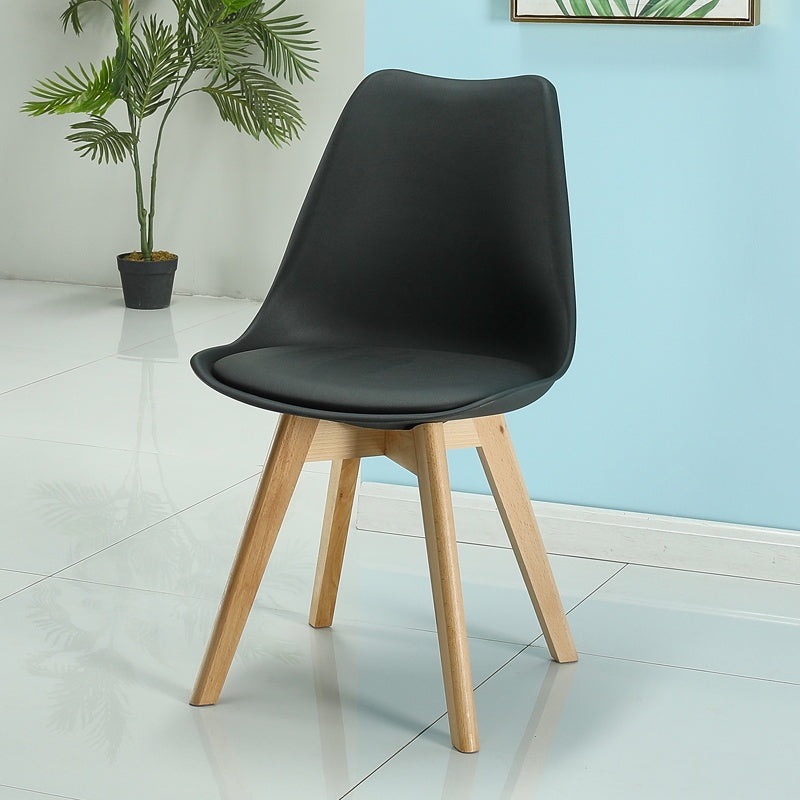 Simple Dining Chair / Nordic Home Chair / Modern Minimalist Leisure Plastic Chair / Anti-Slip Foot Chair