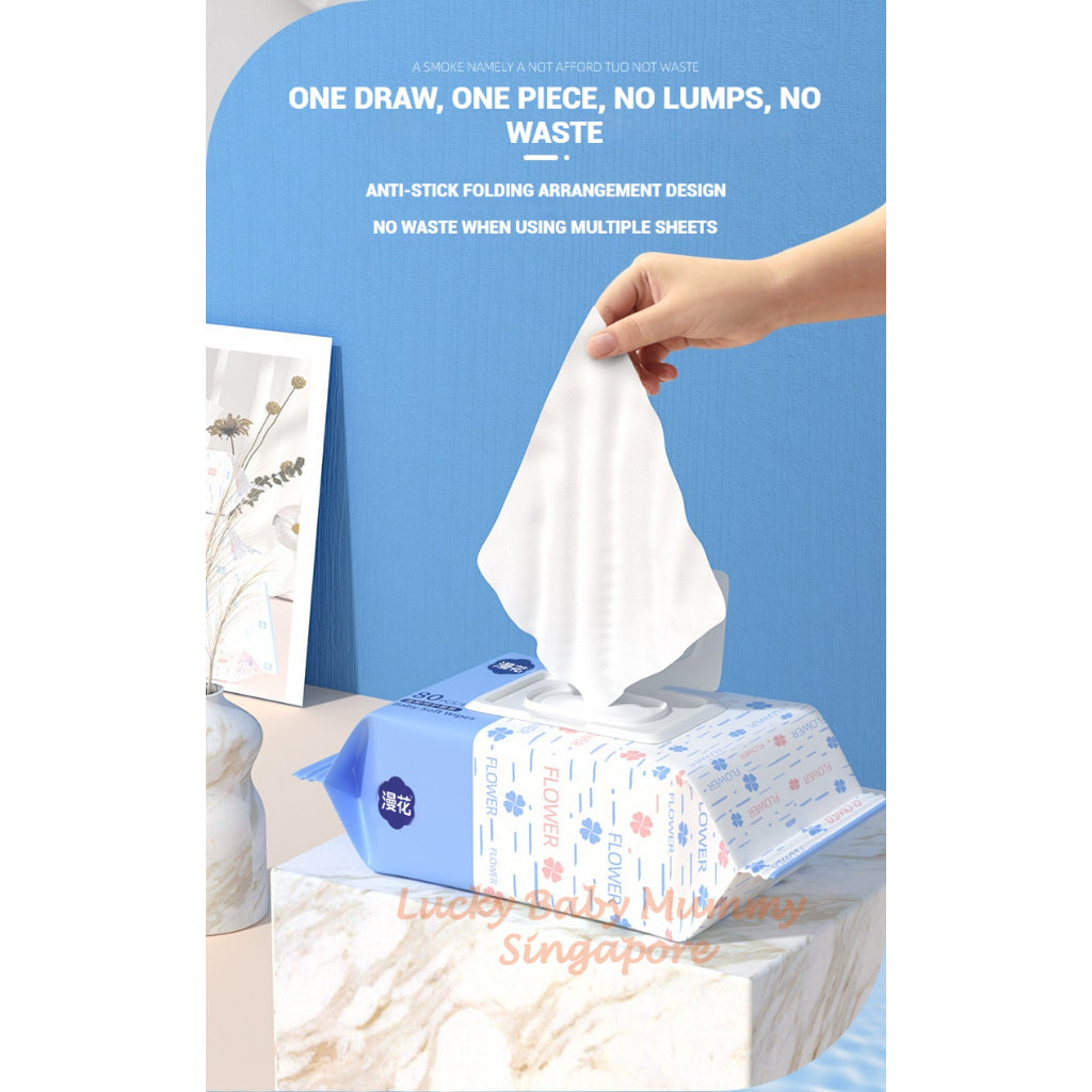 【5 Pkt/ Pack】ManHua Baby Wipes 80 Sheets