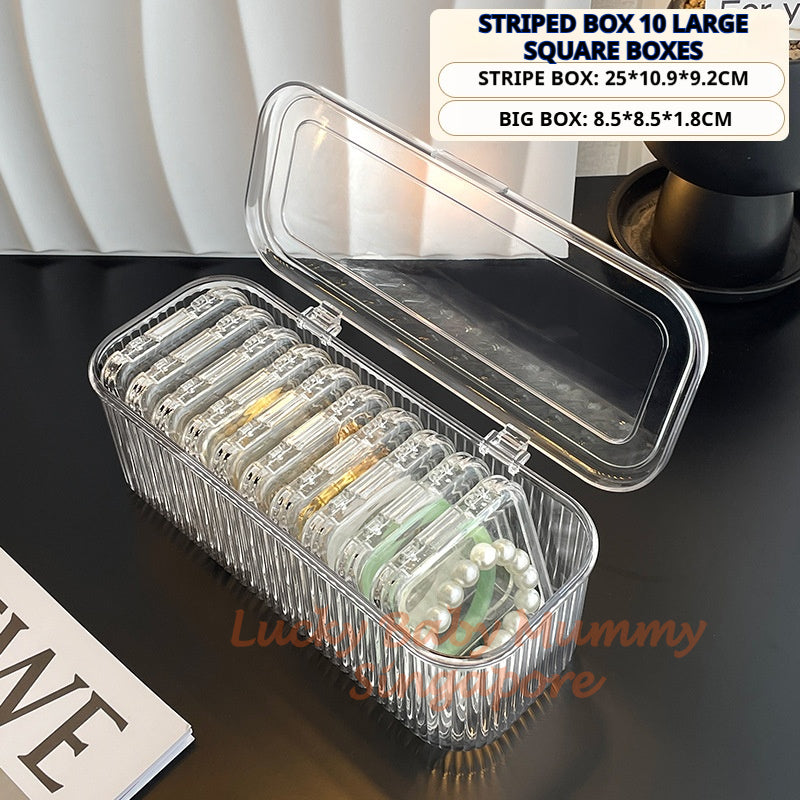 Bracelet Storage Box / Transparent Jewelry Storage Box / Storage Organiser / Acrylic Plastic Portable Box
