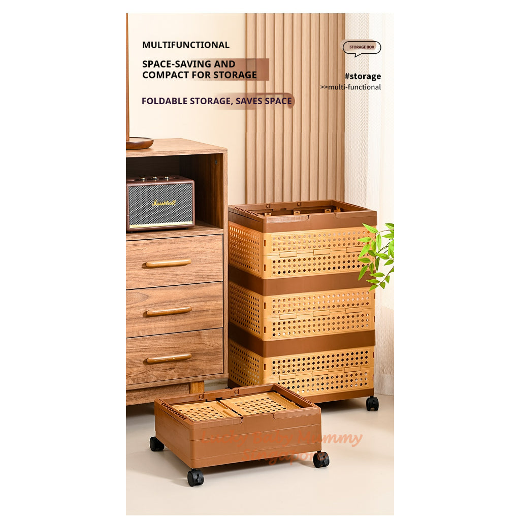 Minimalist Movable Folding Storage Box