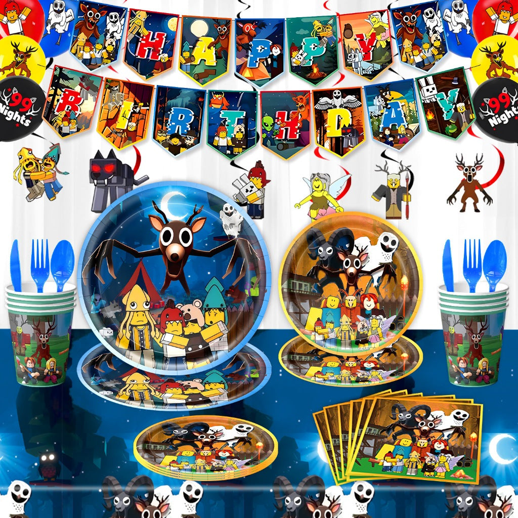 Roblox Party Supplies SET