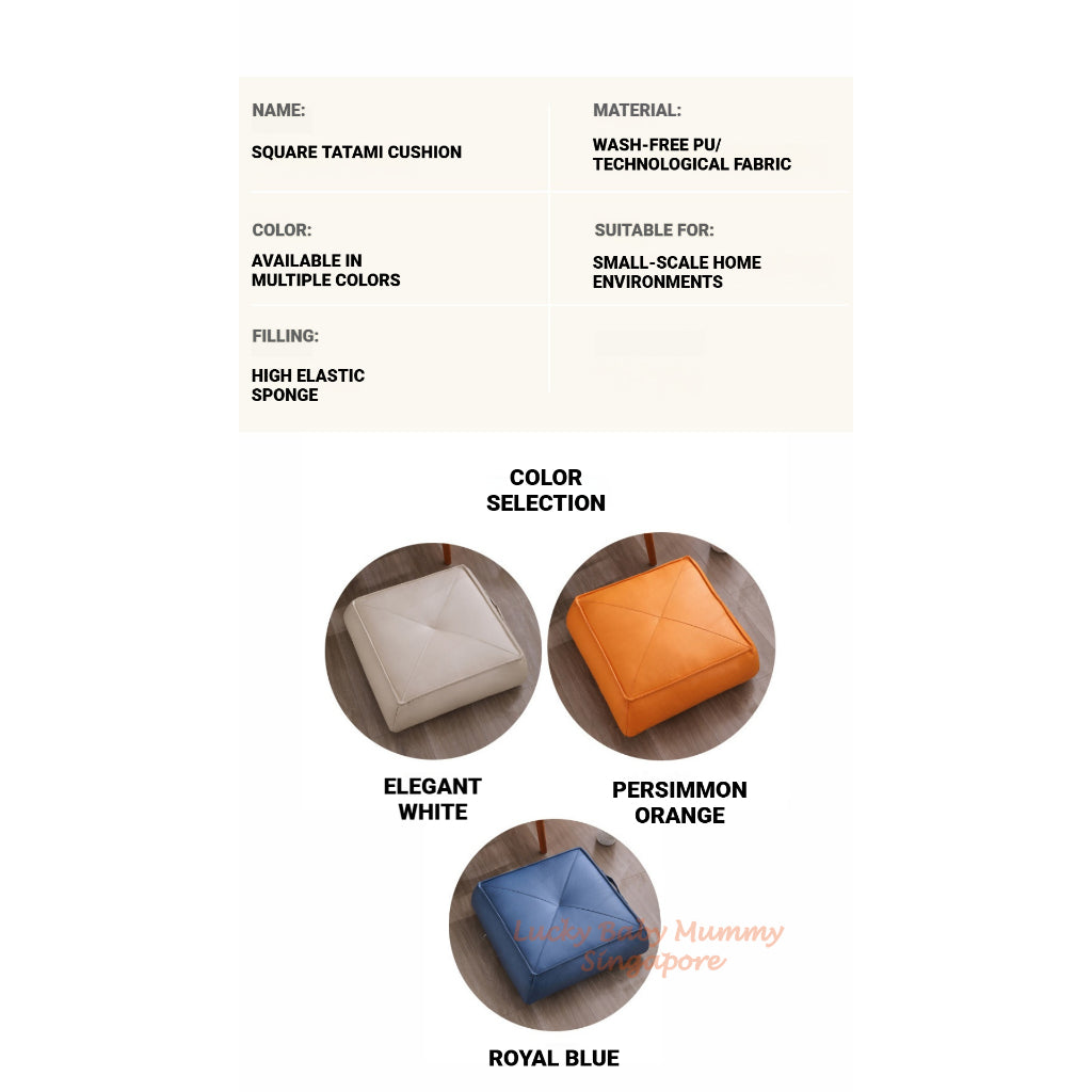 Square Tatami Floor Cushion