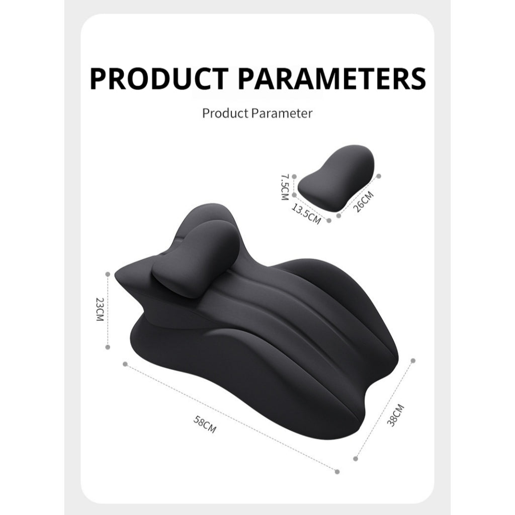 Ergonomic Multifunctional Love Pillow/Couple Posture Sleeping Pillow/Support Cushion for Bed & Sofa