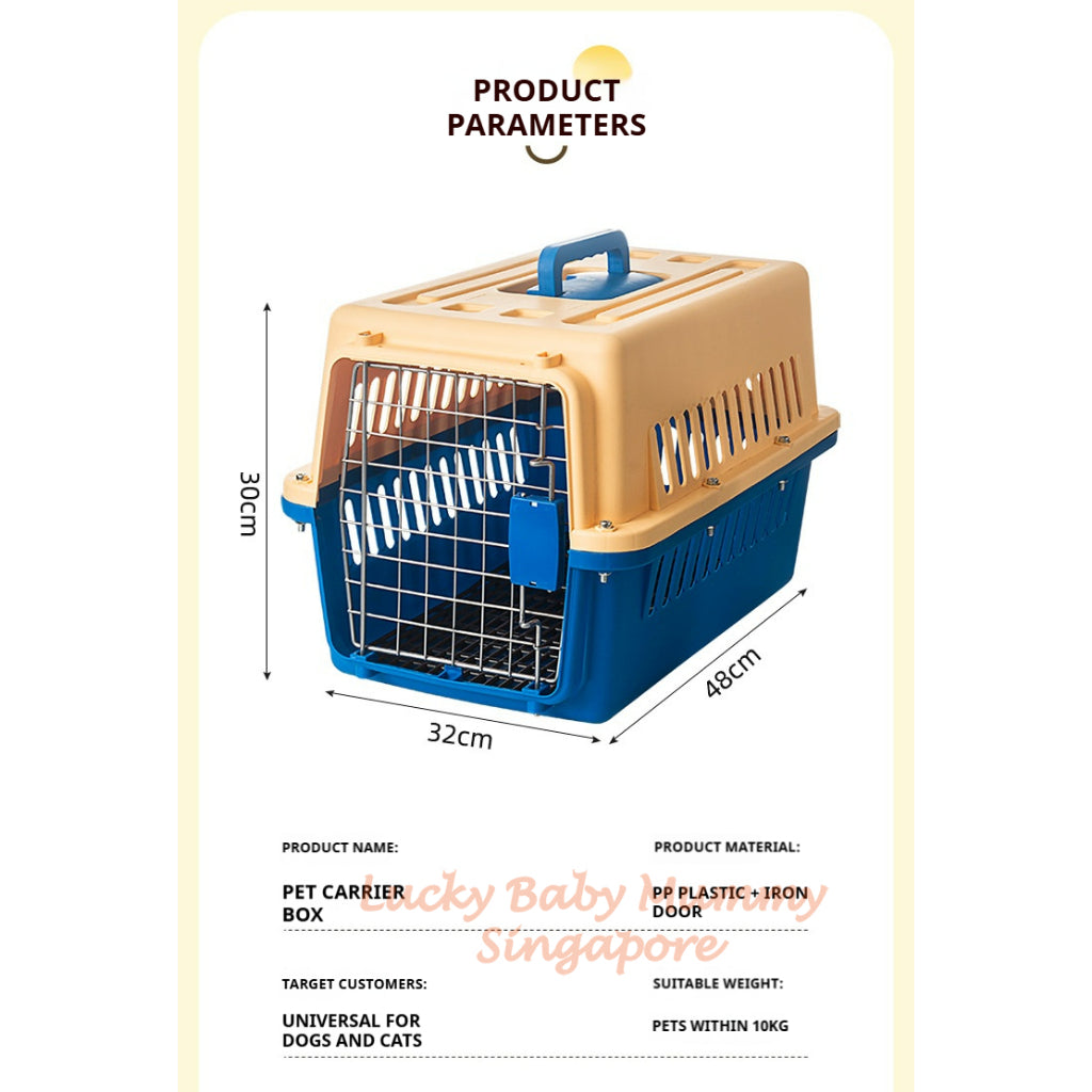 Portable Pet Carrier Cage