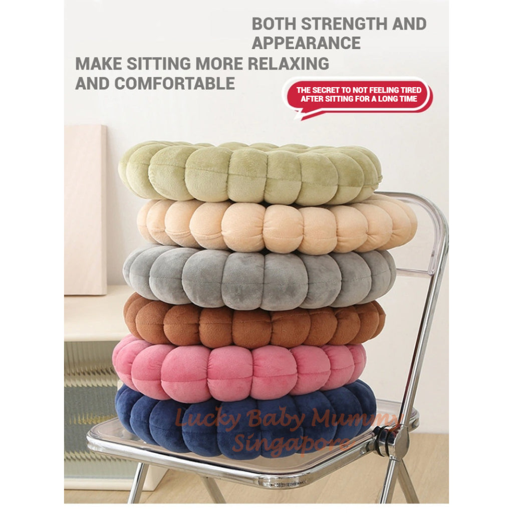 Fluffy Cookies Style Round Cushion
