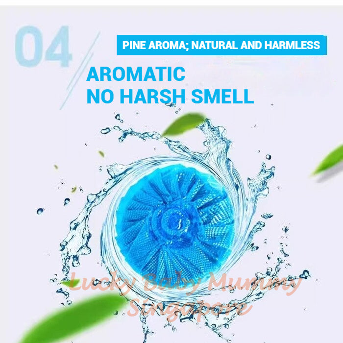【10pcs/pack】Toilet Bowl Cleaner Tablet /Deodorizing Stain Remover Bleach Toilet Tablet