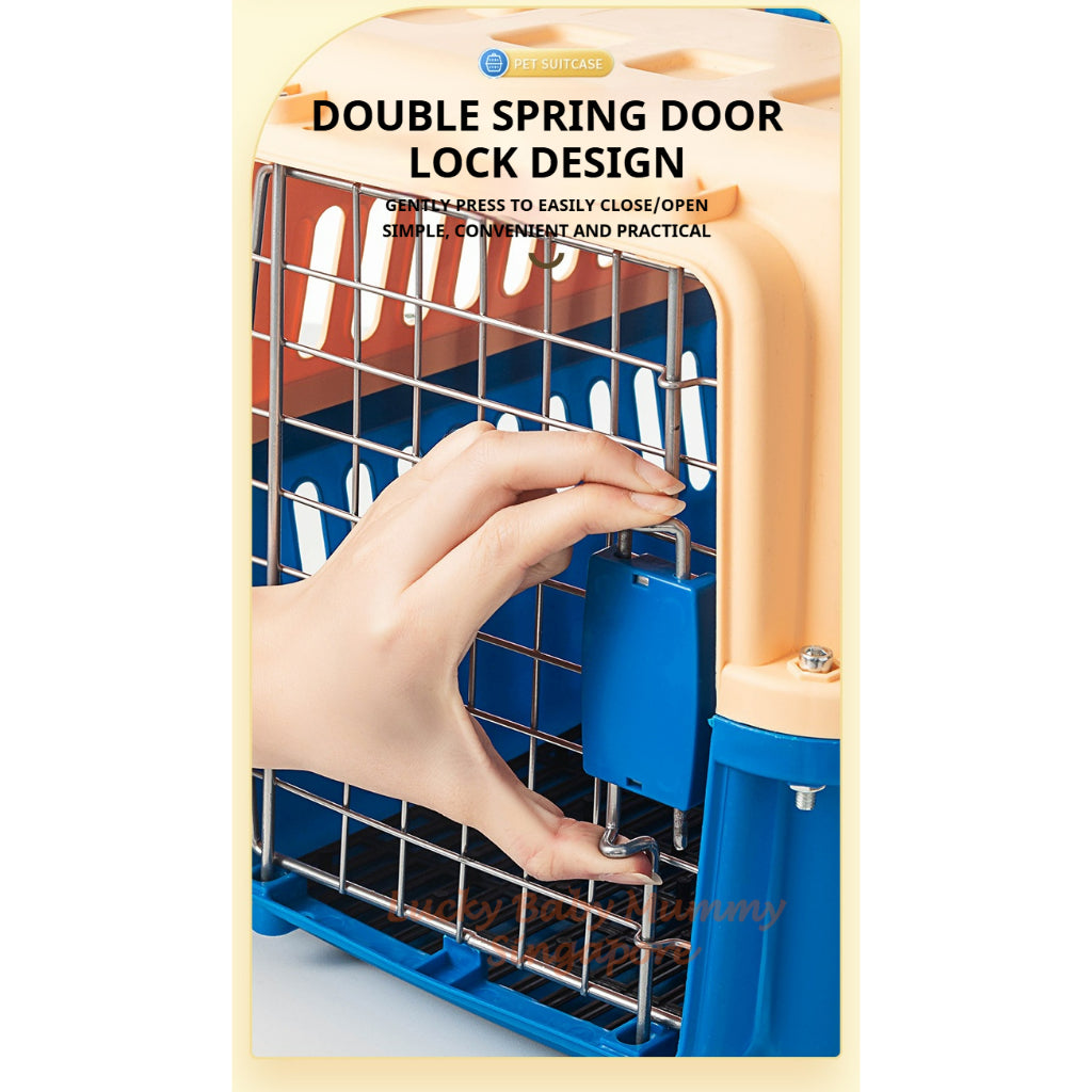 Portable Pet Carrier Cage