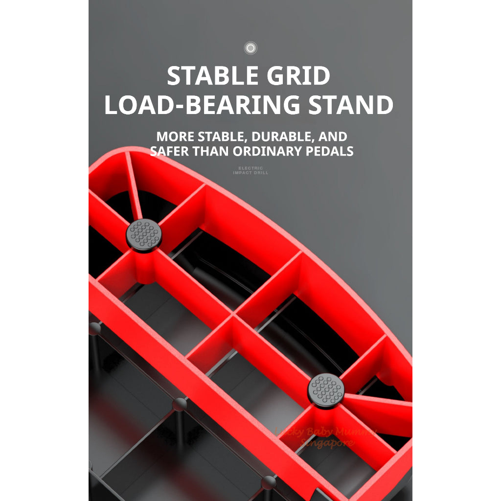 Adjustable Aerobic Fitness Stepper Platform
