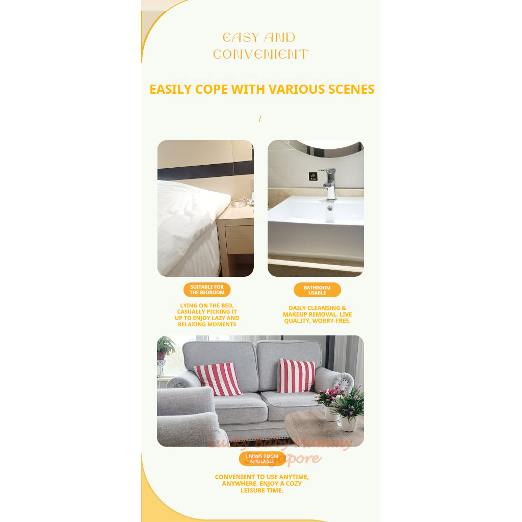 【6 Packs/Box】ManHua Cat 4-Ply 1280 Sheets Drawing Tissue / Large Hanging Paper Towel