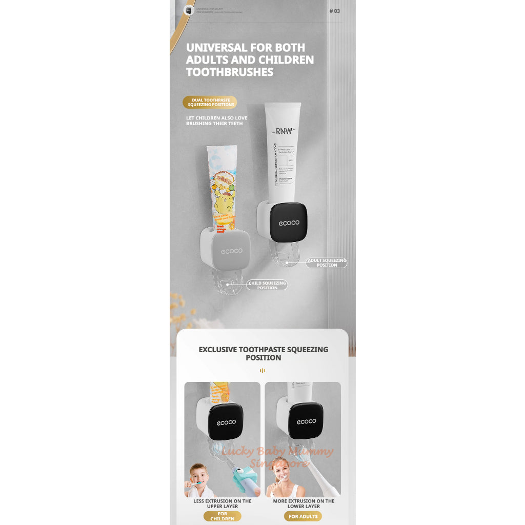 Ecoco Automatic Toothpaste Dispenser