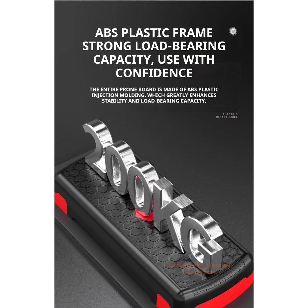 Adjustable Aerobic Fitness Stepper Platform